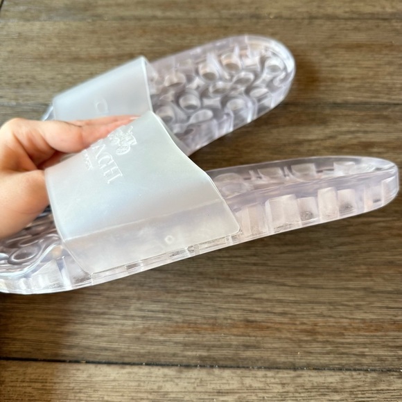 Coach clear jelly slides - Picture 3 of 6
